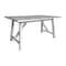 Flash Furniture Rectangle 36 in W, 60 in L, Rubberwood (Parawood) KER-T-851-WHT-60-GG - alternate 10